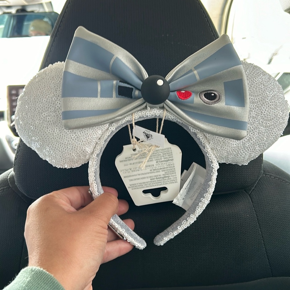 R2-D2. disney ears from the Disney park